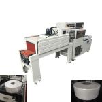 Temperature Shrinking Wrapper Sealing Machine , 9.6KW Kraft Paper Packaging