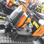 EPA Mini Crawler Excavators 1700kg Mini Excavator Swing Boom Canopy