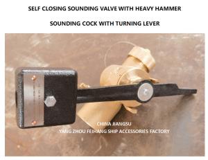 China DN50 CB/T3778 SOUNDING VALVE SELF CLOSING THREADED ENDS SOUNDING COCK THREADED ENDS factory
