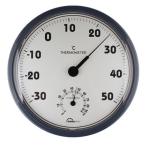 Round Elegant Indoor Outdoor Thermometer With Temperature / Hygrometer Reading