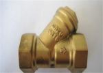 Customized Precision Brass Investment Casting , Water Filter Valve ISO9001
