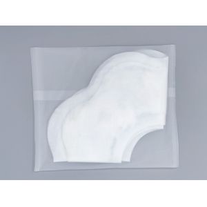 Waterproof Disposable Dribble Bibs Eco Friendly With Cotton Material