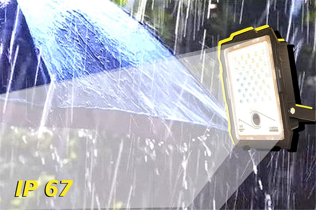 Unistone 200W Wireless Solar Light 2MP WIFI Camera
