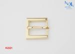 Zinc Alloy SMetal Belt Buckle Heal Bar Roller Pin Belt Buckle Light Gold Color