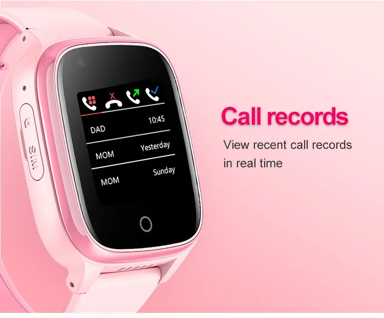D32 700mAh Waterproof Childs Watch With Tracker Activity Tracker For Teenager