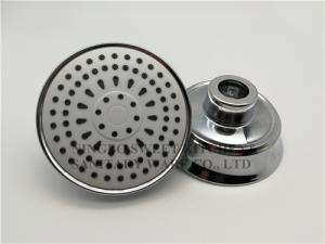 China ABS plastic material 4inch round chrome plating shower head top shower rain shower wholesale factory