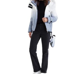 China FODARLLOY Short Hood Warm Girls Duck Padded Down Plus Size Puffer Coat Waterproof Parkas Women Winter Jacket factory