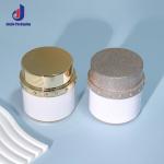 Plastic Cap Empty Lotion Skincare Container for Sunscreen Cream 30G 50G Lady