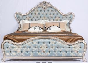 China Beds classic bed king bed royal luxury bed solid wood bed supplier Italy style LS-A803A factory