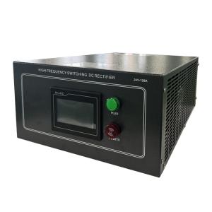 China Electroplating Power Supply 24V 125A Low Ripple RS485 Plating Rectifier factory