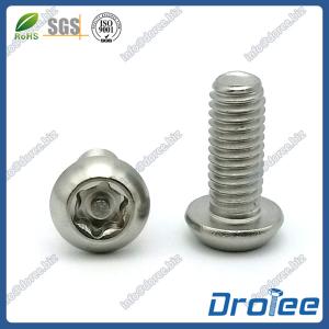 China Stainless Steel Button Head Torx Tamper Proof Security Screws factory