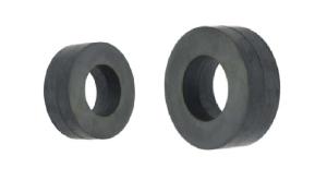 China Customized High Performance Ring Ferrite Magnet Charcoal Gray For DC Motor factory