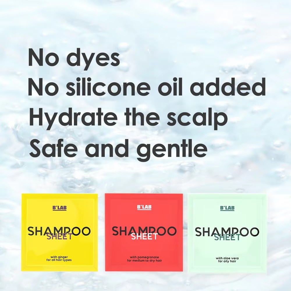 Customized Shampoo And Conditioner Tablets Portable And Lightweight For Travel