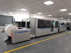 China High Speed Inkjet Digital Printer Book Printing 1200*600dpi 1200*1200dpi factory