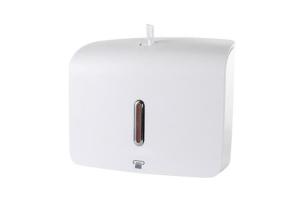 China ABS Plastic Hand Paper Dispenser , Hand Cleaning Folded Toilet Paper Dispenser factory