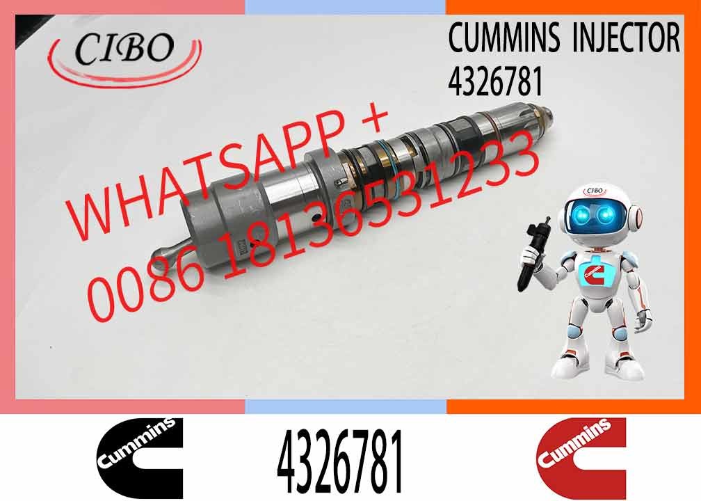 COMMON RAIL FUEL INJECTOR 4326780 4088427 4087893 4001813 4010025