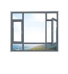 Customizated Double Glazed Tempered Glass Aluminum casement Windows