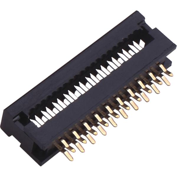 WCON 2.54mm Wire to Board Connector 2*10 Pin DIP Plug Connector Phosphor Bronze