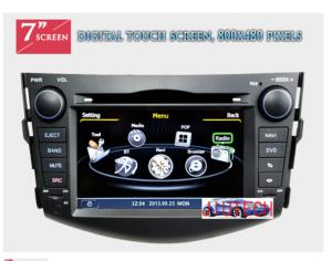 China Autoradio Satnav for Toyota RAV4 RAV 4 2006-2012 GPS Navigation Stereo Multimedia DVD Wifi factory