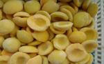Crop Thoroughly Cored Peeled IQF Frozen Natural Yellow Peach Halves