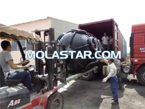 China Molastar High Quality Yokohama Type Pneumatic Rubber Marine Fenders For Marine Boat factory