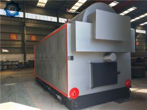 China 3ton 200hp Horizontal Biomass Wood Rice Husk Fired Steam Boiler For Wood Processing Plant factory