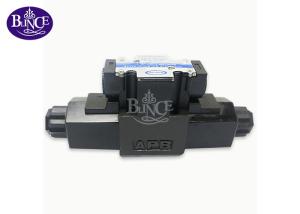 China 4 Way 2 Position Hydraulic Solenoid Valve 45 L/min Flow Electronic Direction Changing factory