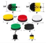 18Pcs Sponge Attachment For Drill Scrub Brush Set Household Cleaning