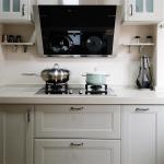 Melamine Door Finish Modular Kitchen Wardrobe Modern Kitchen Cabinet