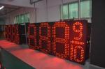 72inch Red 8.88 9 10 Pixel Tube Led Gas Signs For Outdoor Led Display