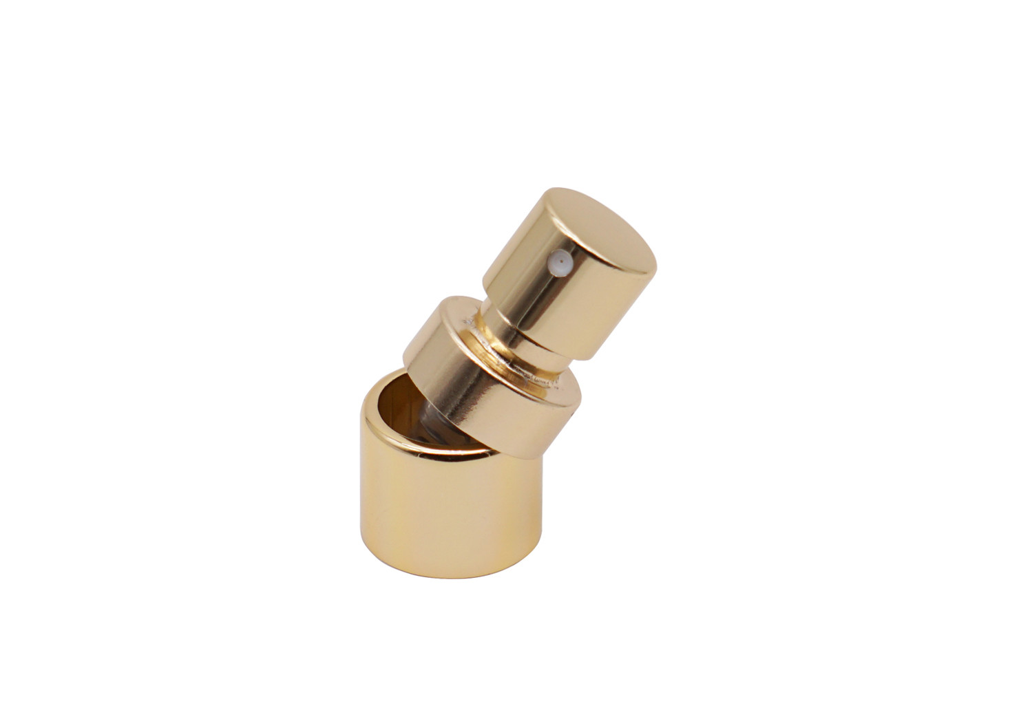 Aluminum Perfume Spray Pump FAE15 Gold Fine Mist Crimp