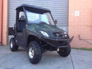 China Single Cylinder 600cc Gas Utility Vehicles 4WD CVT Transmission factory
