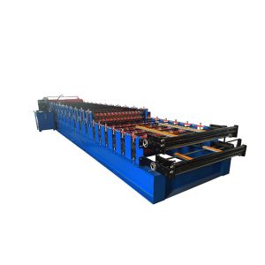 Metal Building Materials Roofing Sheet Making Machine Double Layer
