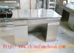 Coated Cold Stainless Steel Lab Cabinets , Waterproof Metal Laboratory Casework