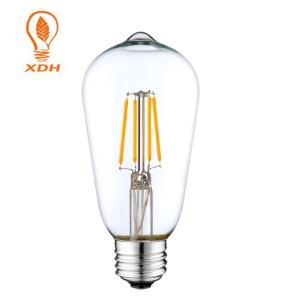 China ST64 Edison Bulb Christmas Lights E27 4w Led ES Retro Pear Bulb factory