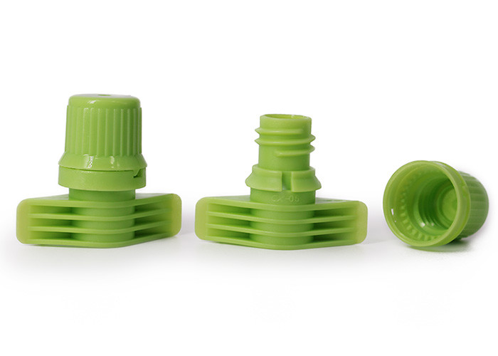 Blue Shiny 9.6mm Doypack Plastic Spout Caps