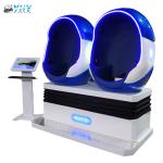 Full Motion 2 Seats 9D VR Egg Chair Cinema Movies Shooting Games Simulator