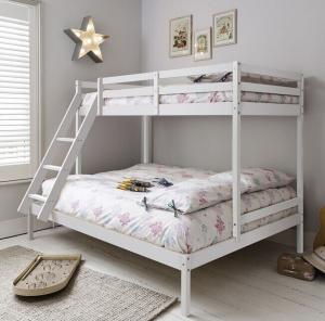 China modern bunk bed pine wood factory