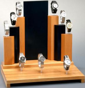 China watch display factory