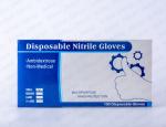 Ambidextrous Non Medical Disposable Nitrile Gloves Powder Free Non Sterile