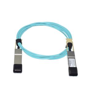 China MMF OM3 OM4 100GBASE QSFP28 AOC Active Optical Cable factory