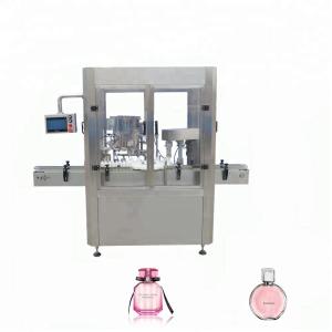 China Pump Head Vial Filling Machine , 20ml - 200ml Perfume Bottling Machine factory