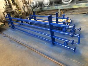 China Long Life Industrial Heat Exchanger / Double Pipe Heat Exchanger Oil And Gas factory