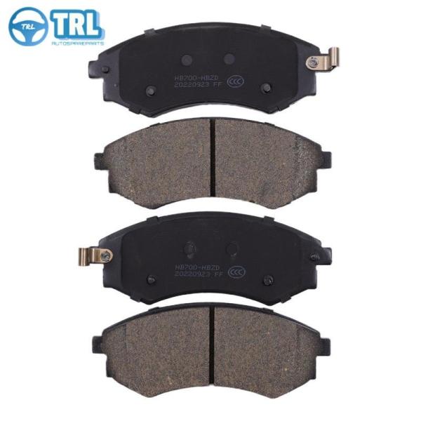 142mm OEM Nissan X Trail Car Brake Pads For Nissan X Trail Precision 17mm Height