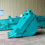 Q355B Sliding Excavator Boom Arm , Excavator Long Boom For CAT320 PC130