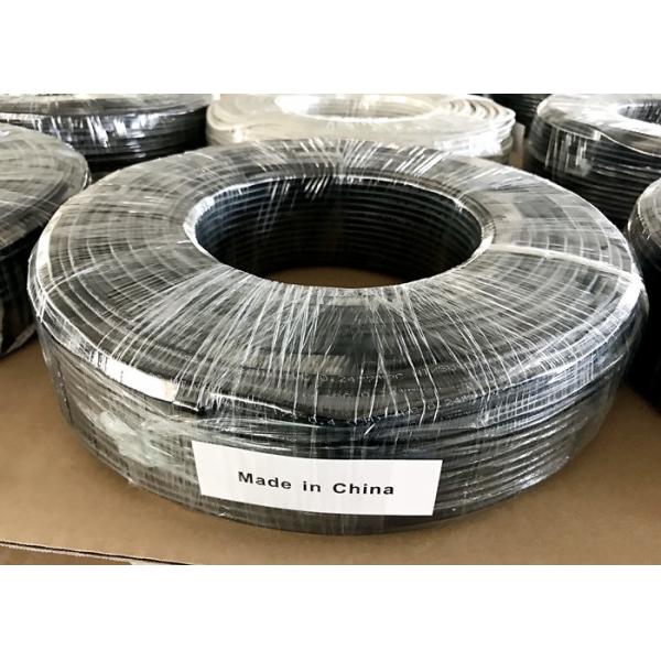 Unshielded CAT5E+2C Siamese Camera Cable 4P Twisted 24AWG for Monitoring System