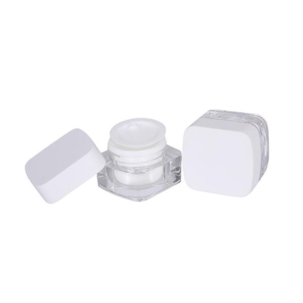 5ml Double Wall Pmma Empty Cream Containers Od 34mm