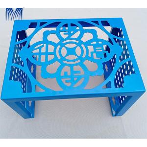 China Outdoor Decorative Aluminium Air Conditioner Cover Ventilating Louver Laser Cut factory