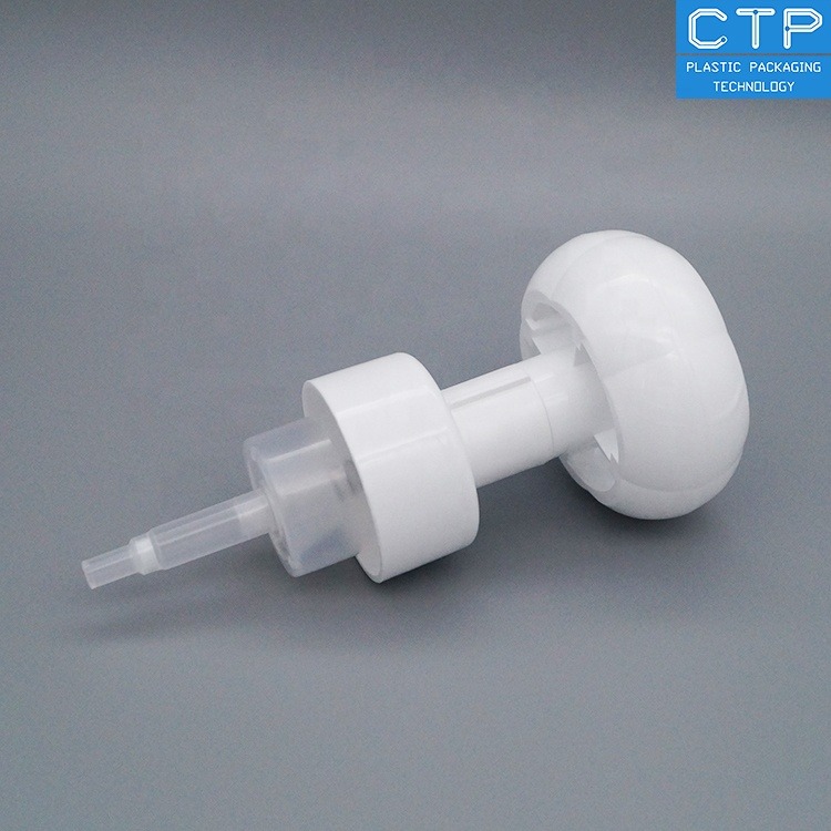 Non-leaking PET/PP/PE Material Flower Foam Pump With 304/316 Spring