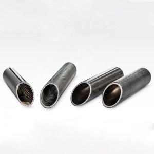 China DELLOK SB338 Seamless Titanium Integral Thickness 0.3mm Low Fin Tubes factory